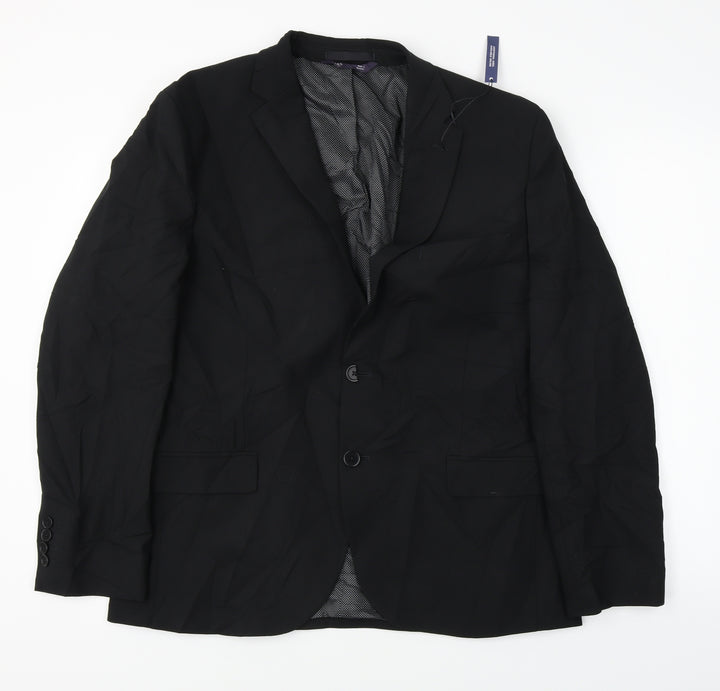 Marks and Spencer Mens Black   Jacket Blazer Size 42