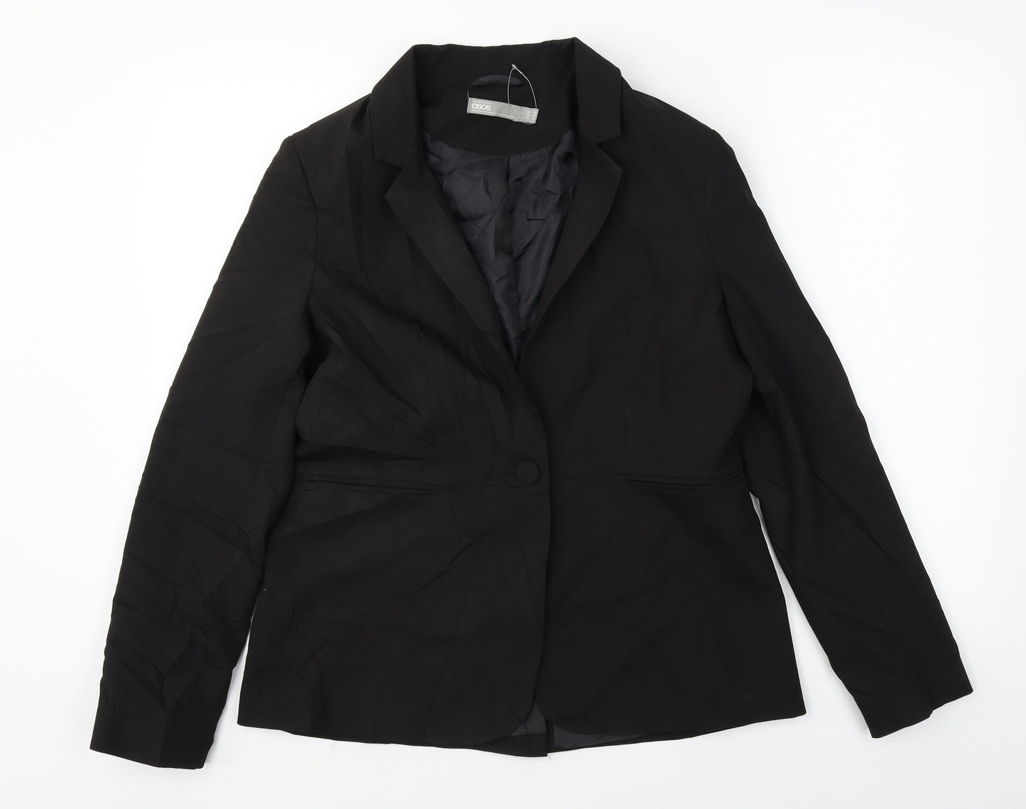 ASOS  Womens Black   Jacket Blazer Size 10