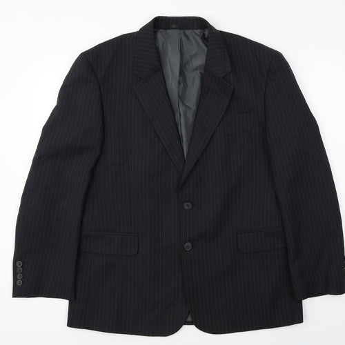 Taylor & Wright  Mens Black   Jacket Blazer Size 44
