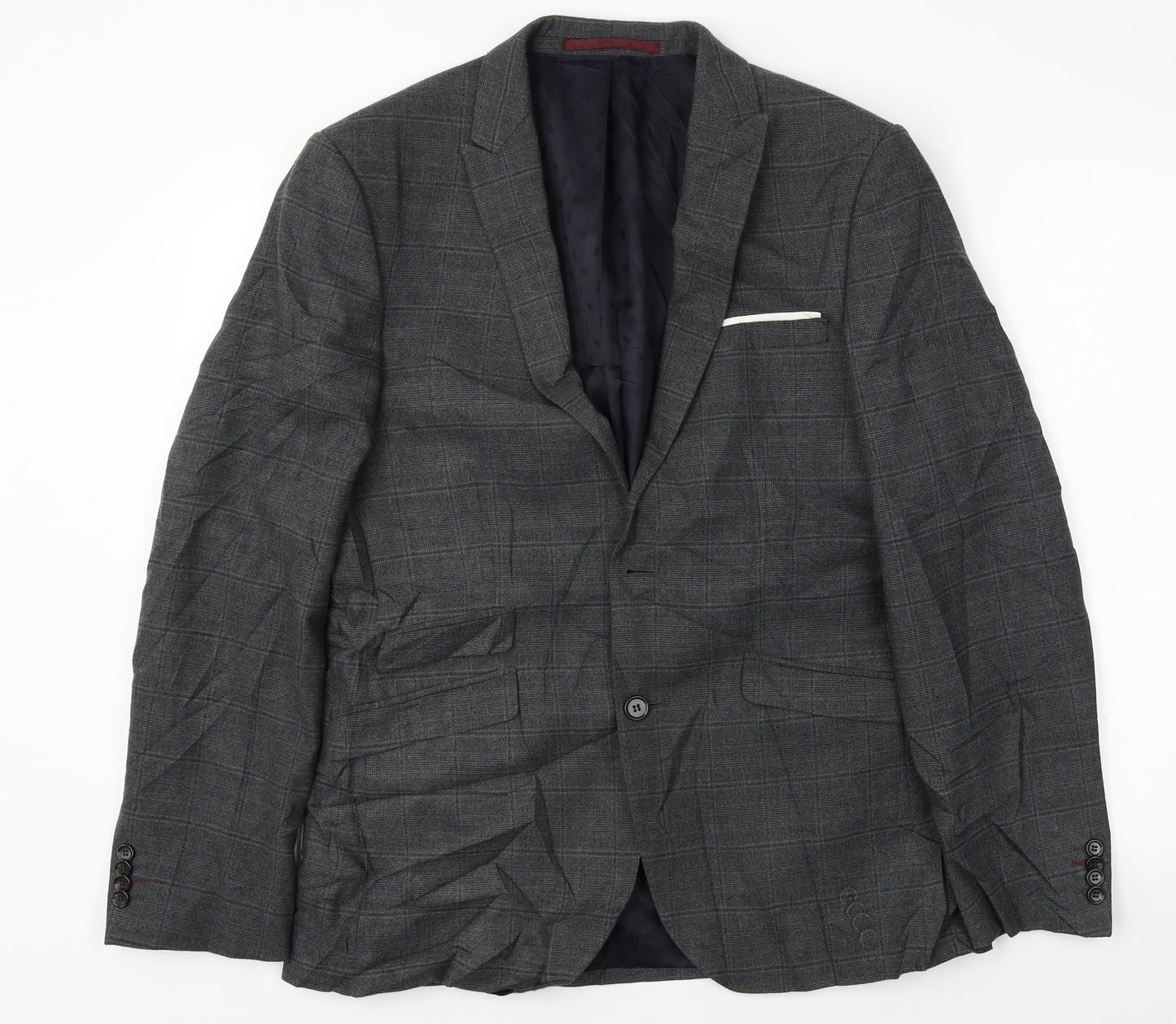 Burton  Mens Grey   Jacket Blazer Size 40