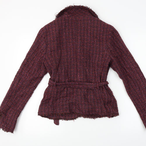 H&M  Womens Purple   Jacket Coat Size 8