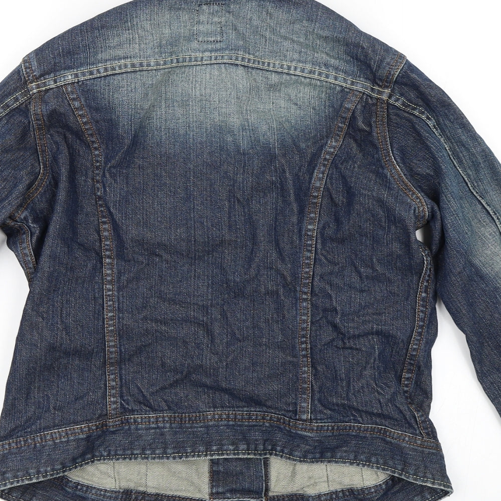 Lee Cooper Mens Blue  Denim Jacket  Size L