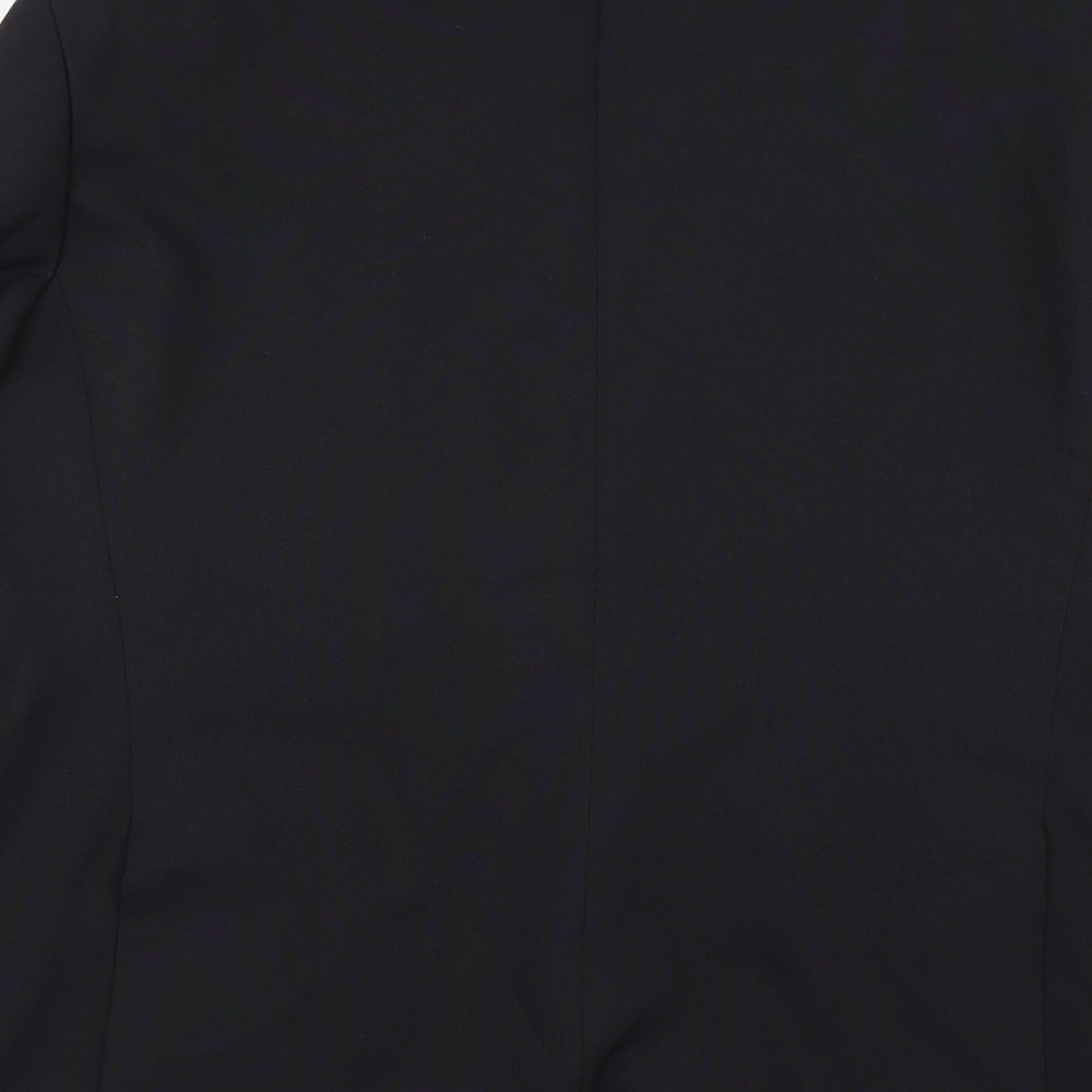 Greenwoods Classic Mens Black   Jacket Suit Jacket Size S