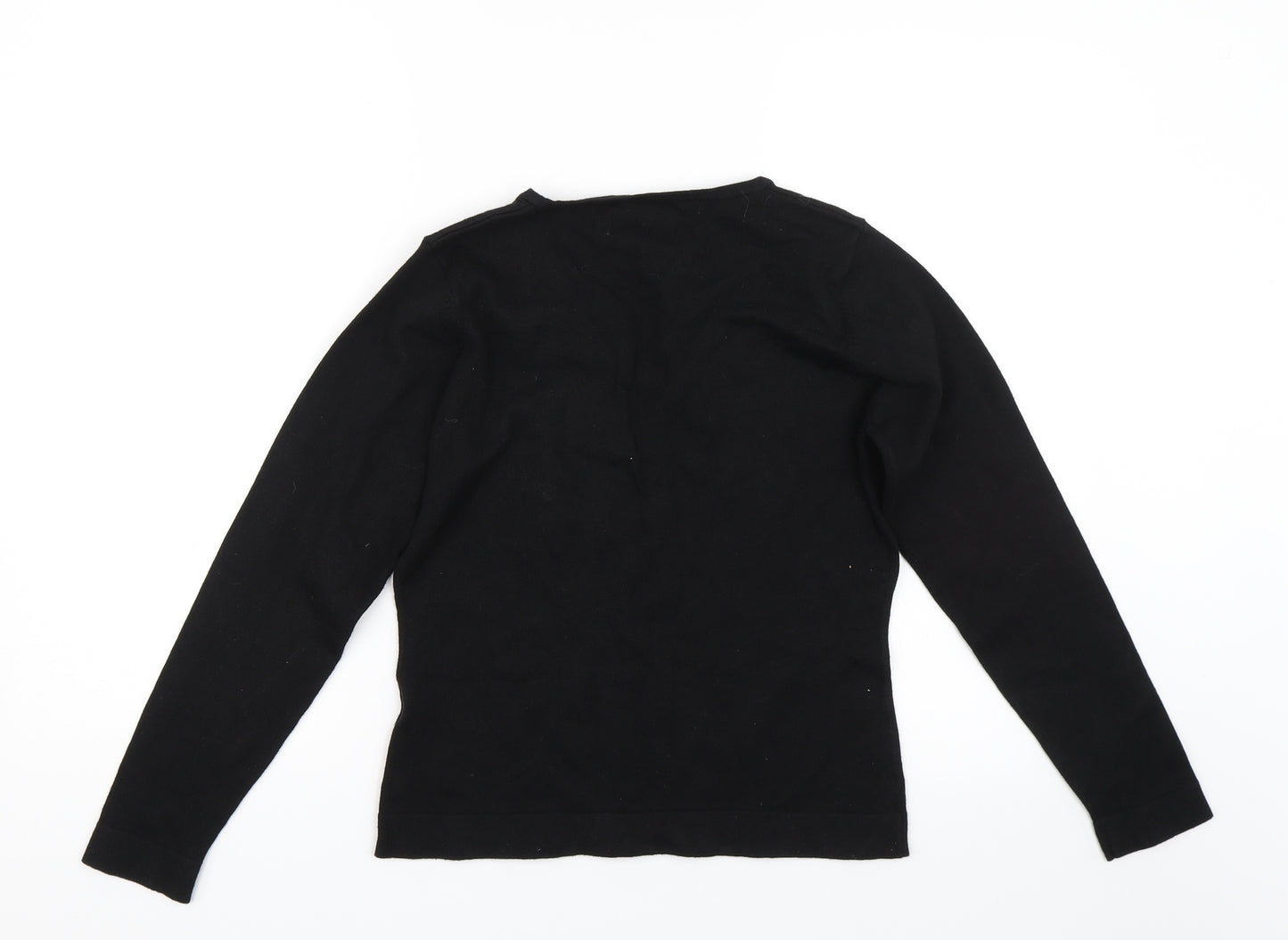 La Vie Womens Black   Pullover Jumper Size 10