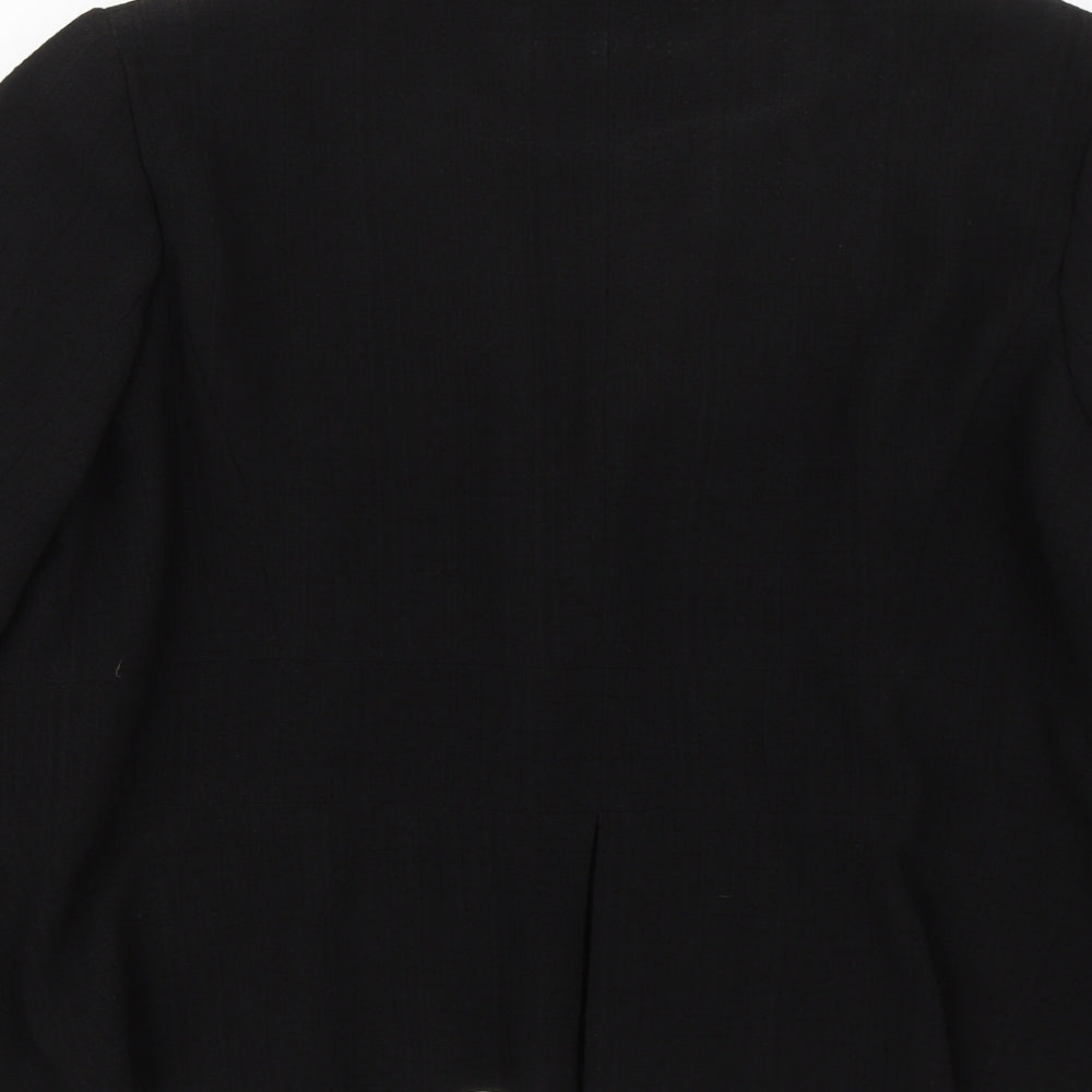 Papaya Womens Black   Jacket Suit Jacket Size 20