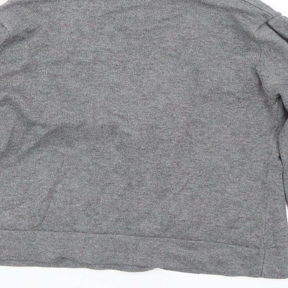 George Girls Grey   Cardigan Jumper Size 4-5 Years  - School