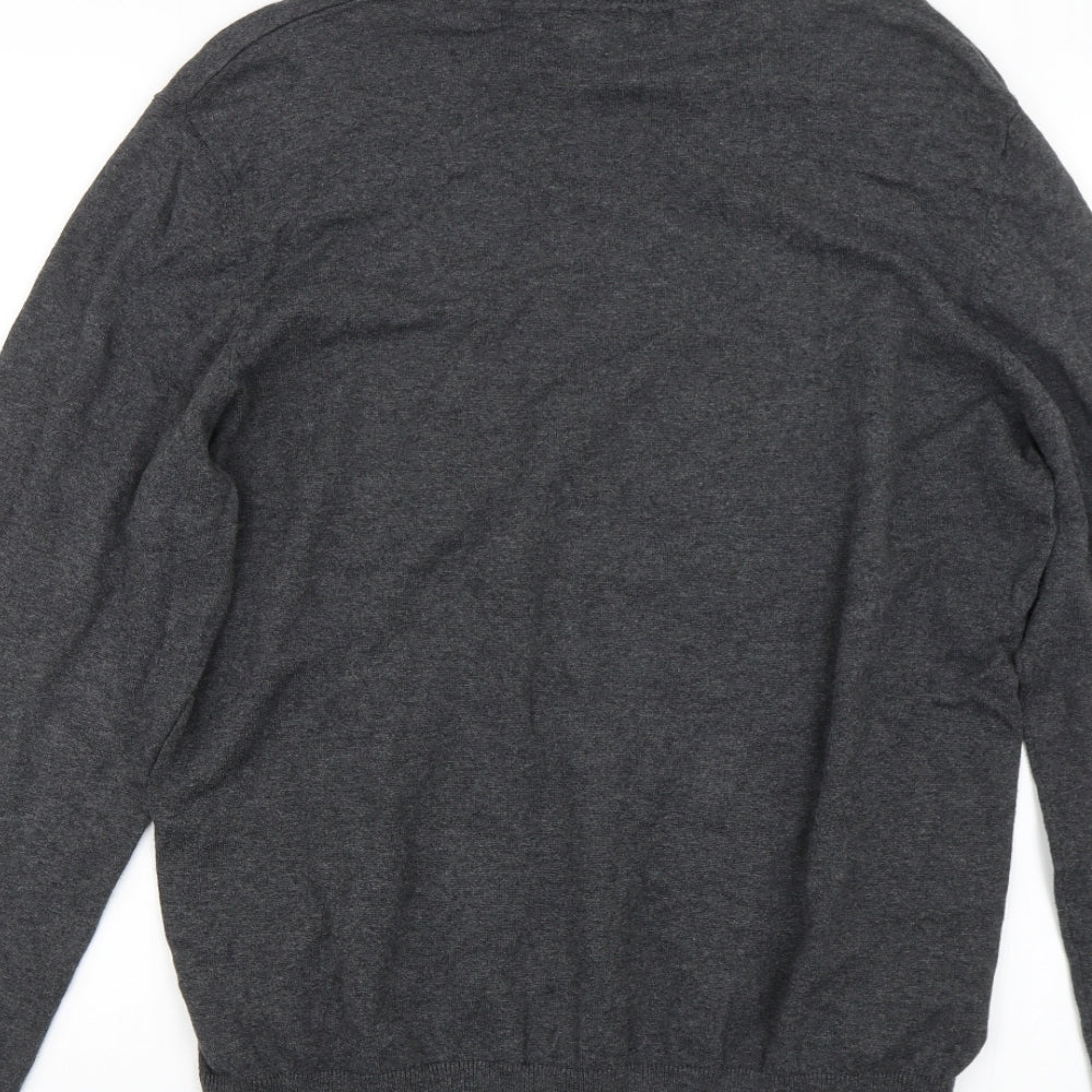 F&F Mens Grey   Pullover Jumper Size L