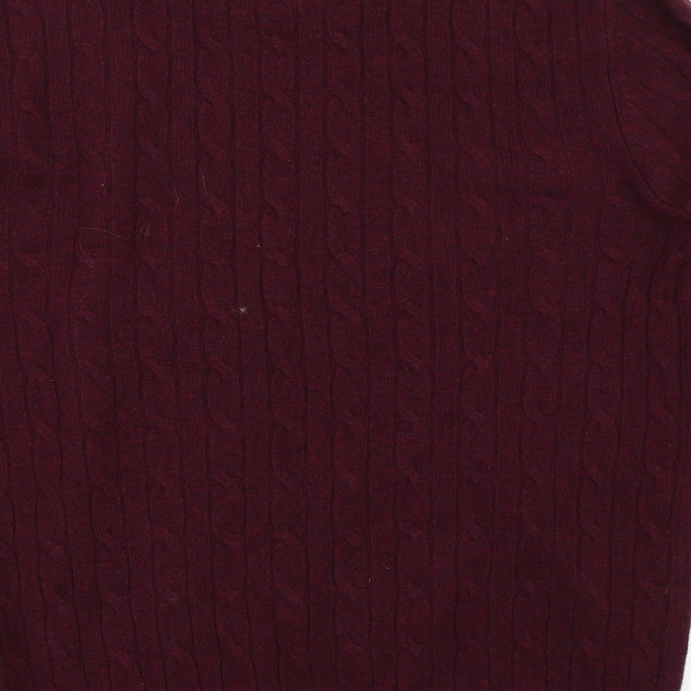 Jack Wills Mens Red   Pullover Jumper Size L