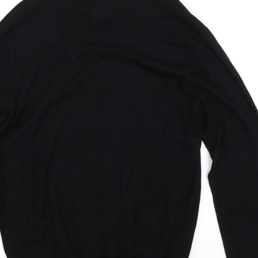 Christiano Baldinucci Mens Black   Pullover Jumper Size L