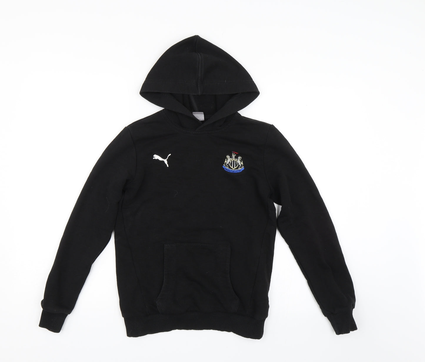 PUMA Boys Black   Pullover Hoodie Size 11-12 Years  - Newcastle football