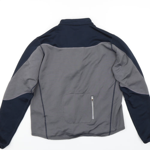 Nike Mens Blue  Jersey Pullover Sweatshirt Size M