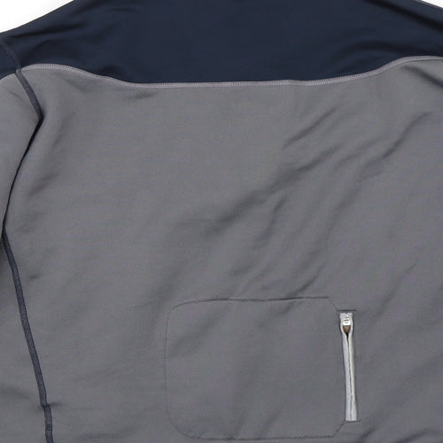 Nike Mens Blue  Jersey Pullover Sweatshirt Size M