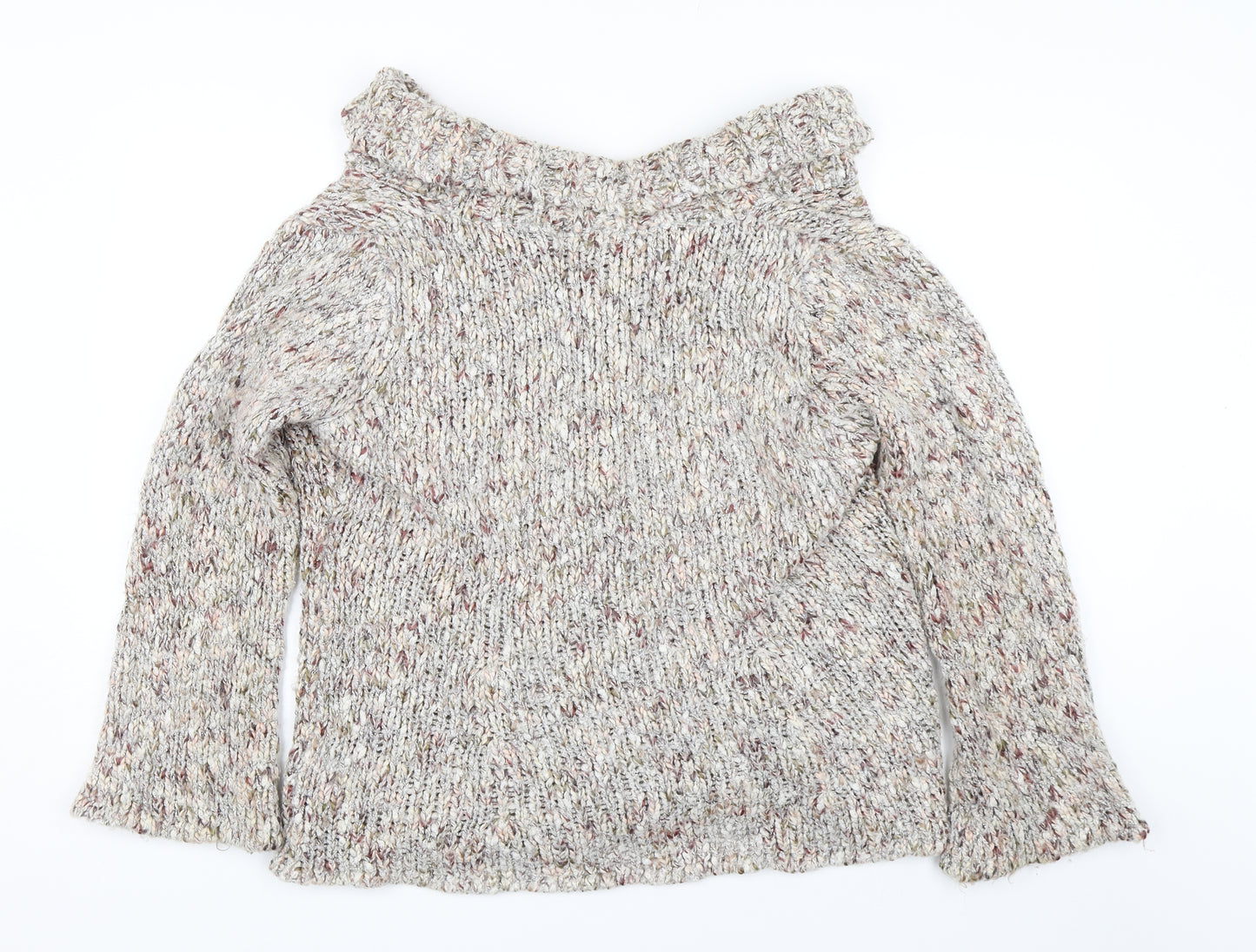 M&S Womens Multicoloured   Cardigan Jumper Size 16