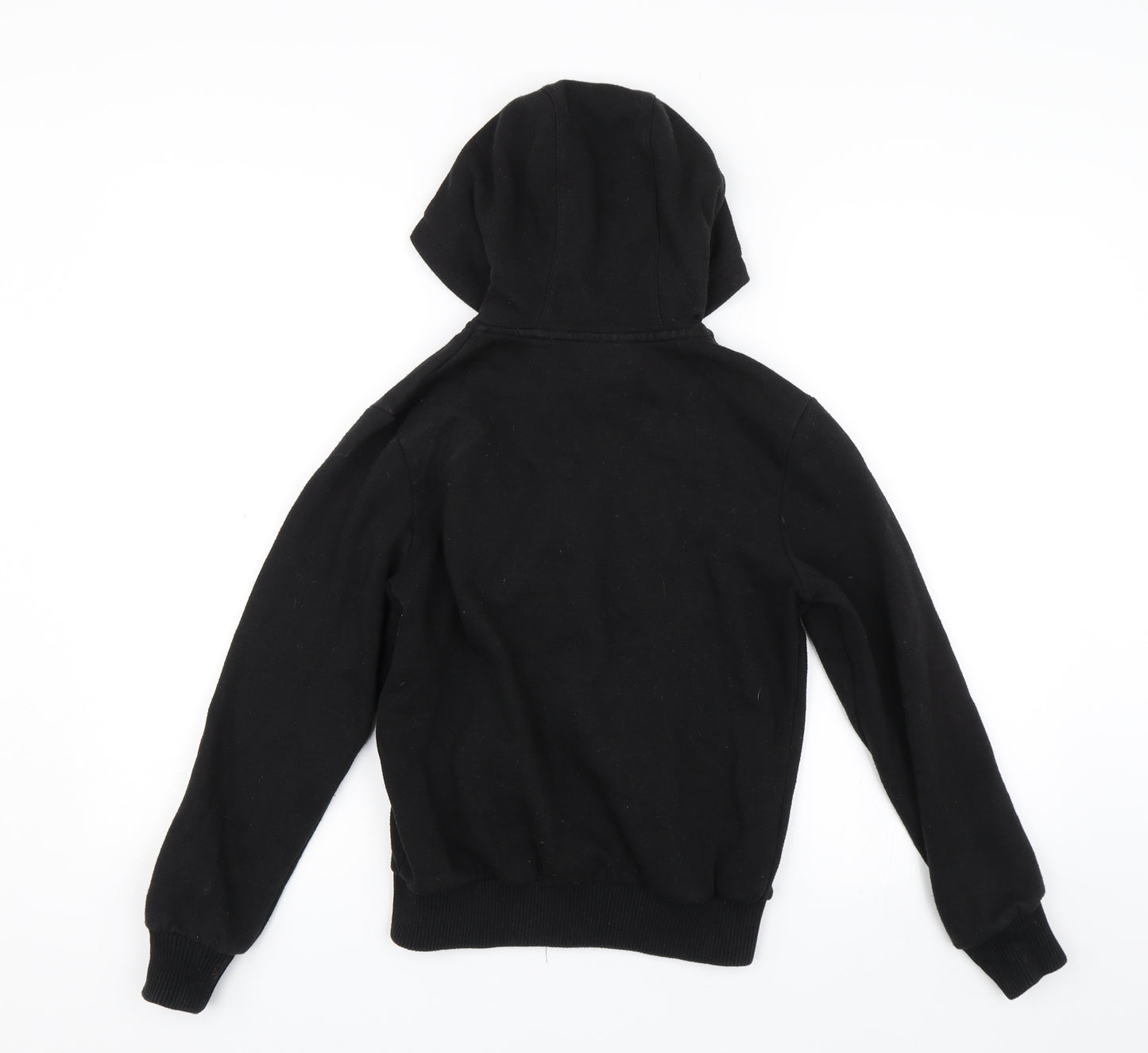 Newcastle FC Boys Black   Full Zip Hoodie Size 9-10 Years