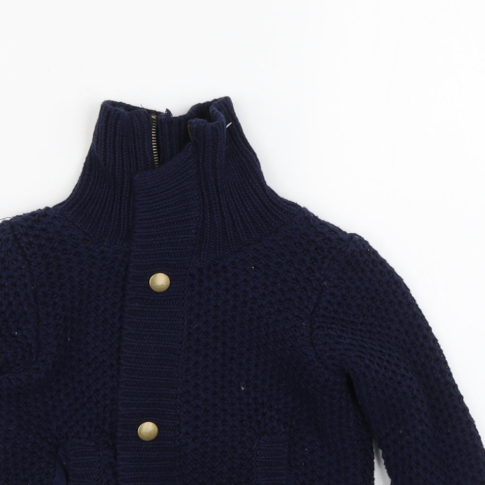 Sam & jo Boys Blue   Full Zip Jumper Size 4-5 Years