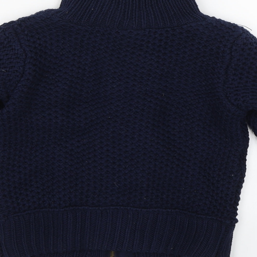 Sam & jo Boys Blue   Full Zip Jumper Size 4-5 Years
