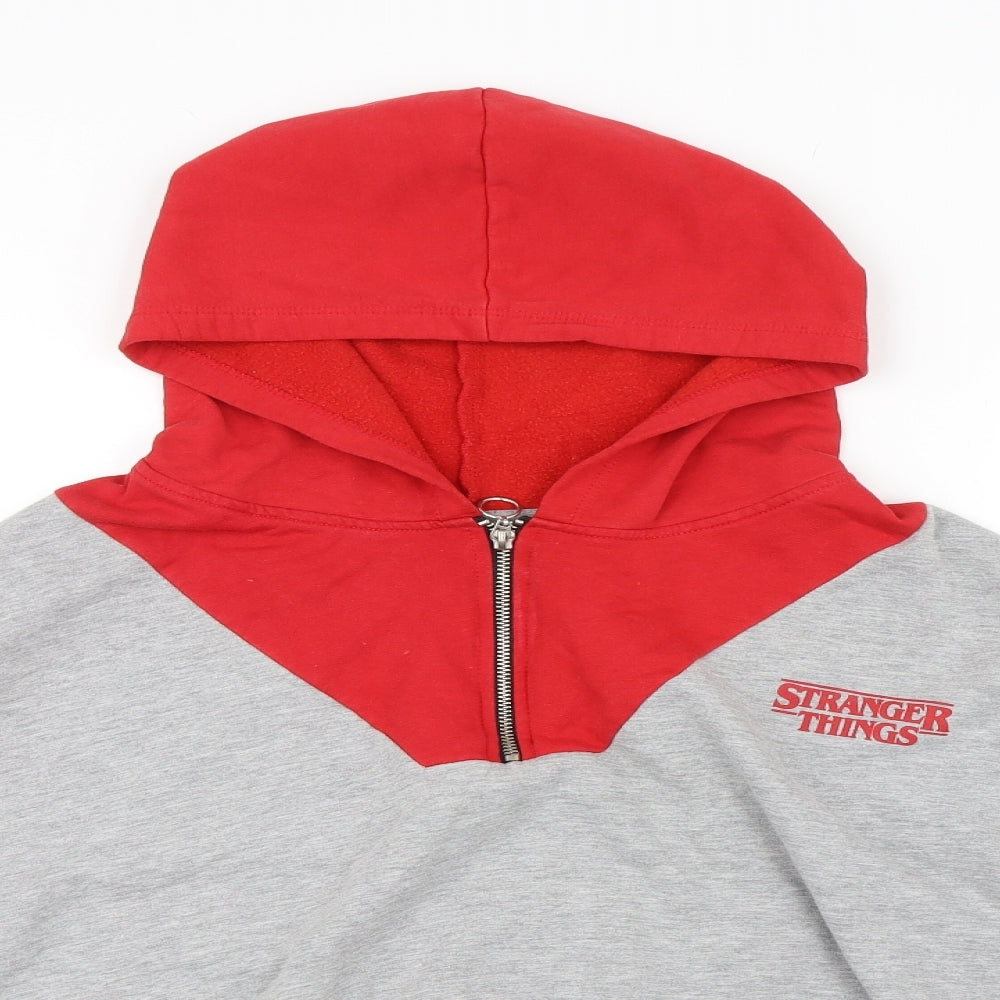 Primark Girls Red   Pullover Hoodie Size M