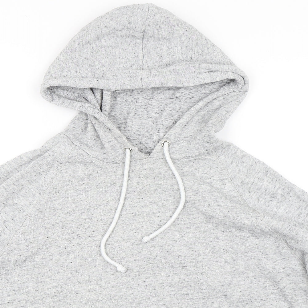 Preworn Womens Grey   Pullover Hoodie Size L