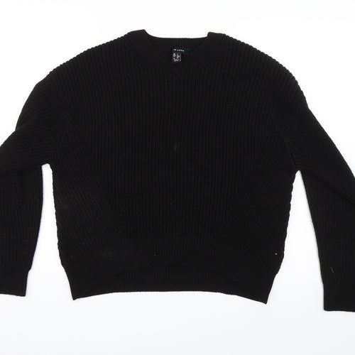 New Look Womens Black   Pullover Jumper Size S