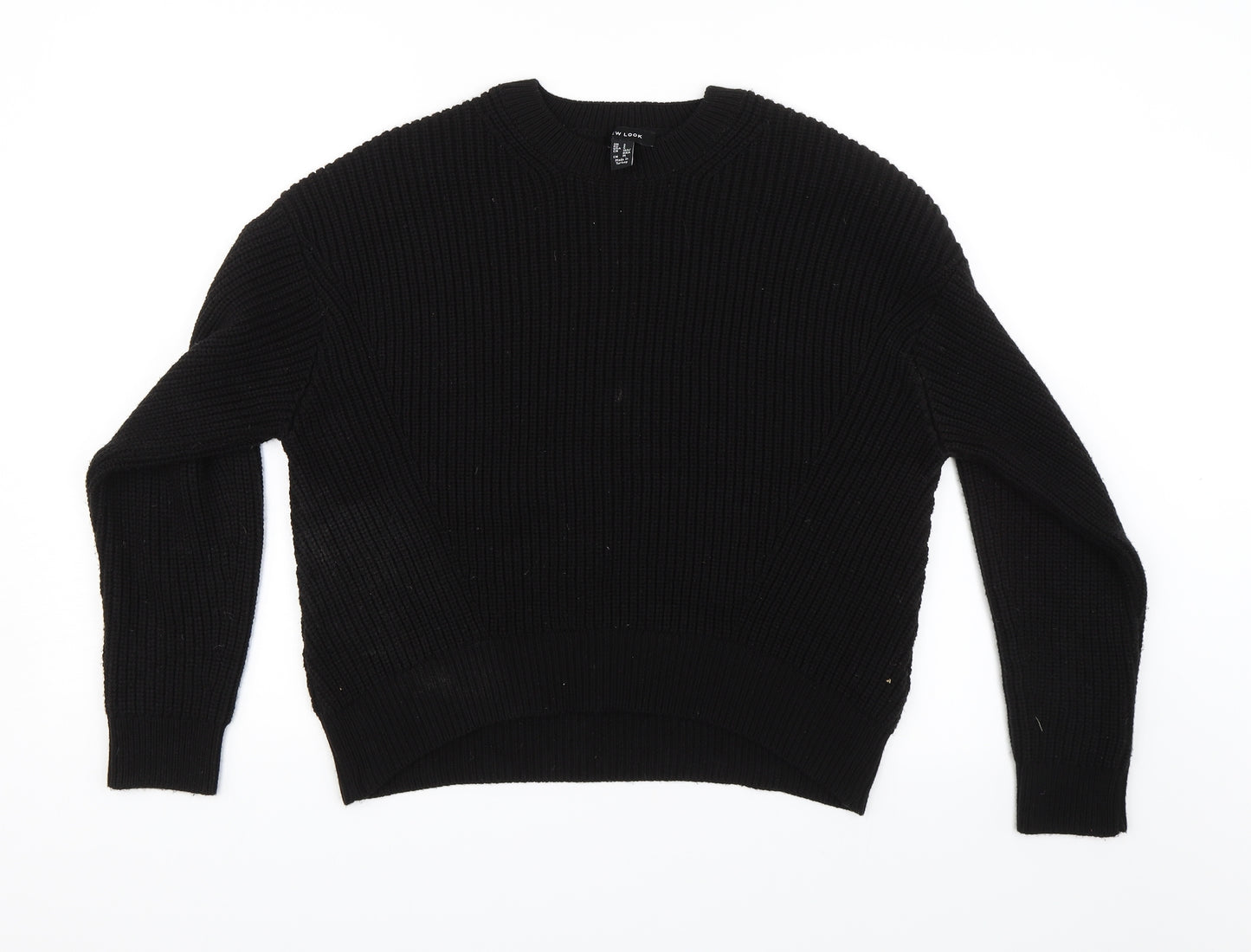 New Look Womens Black   Pullover Jumper Size S