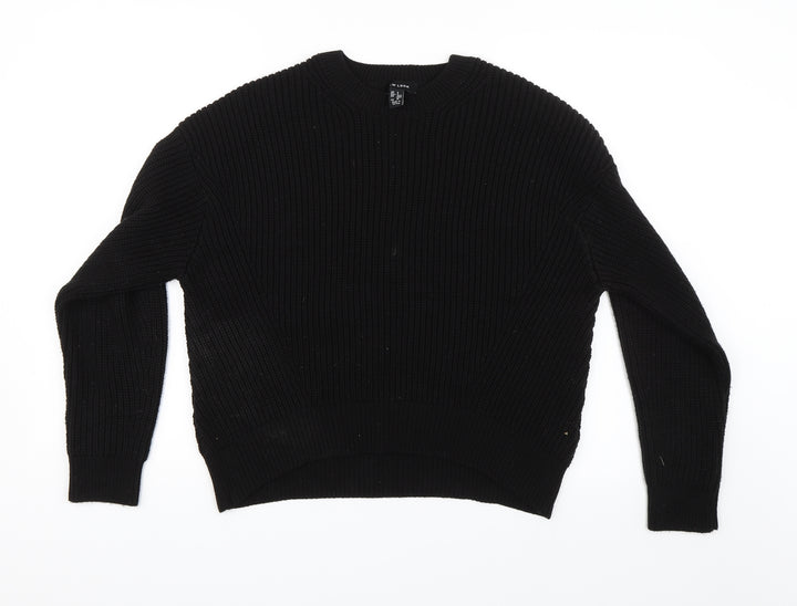 New Look Womens Black   Pullover Jumper Size S