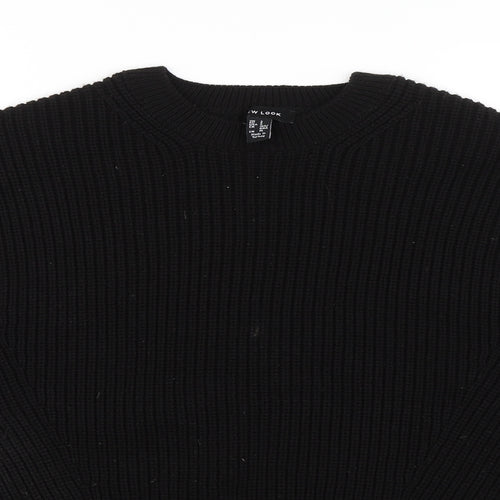 New Look Womens Black   Pullover Jumper Size S