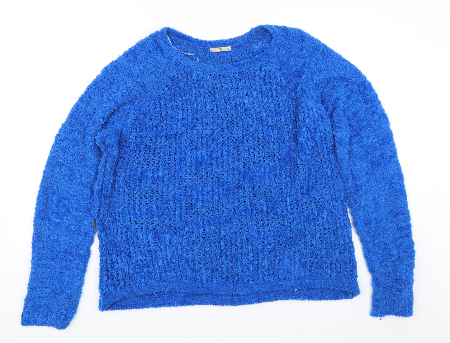 TU Womens Blue   Pullover Jumper Size 22