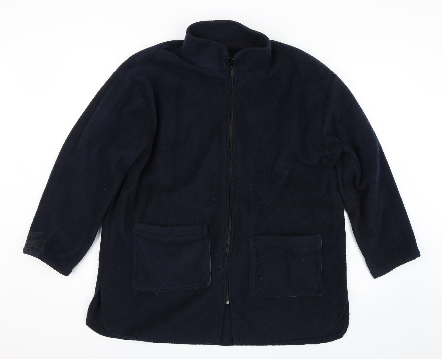 Preworn Mens Blue   Full Zip Sweatshirt Size XL