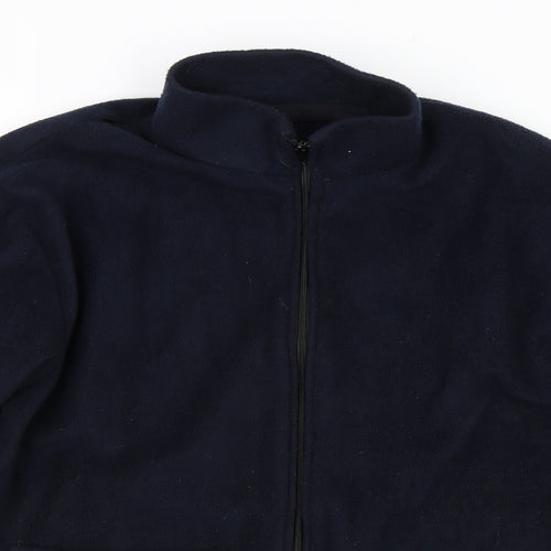 Preworn Mens Blue   Full Zip Sweatshirt Size XL