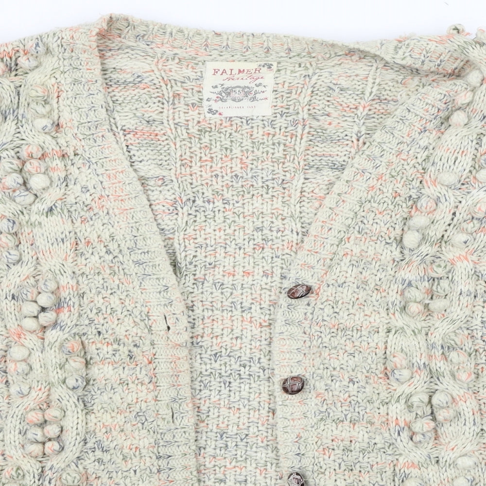 Fat Face Womens Beige   Cardigan Jumper Size 20