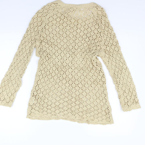 Hush Womens Beige   Jumper Dress  Size 10