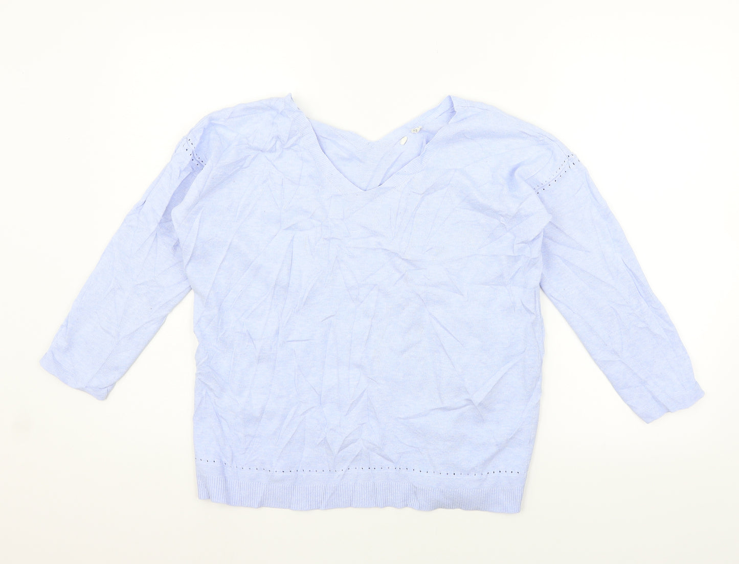 Preworn Womens Blue   Cardigan Jumper Size 8