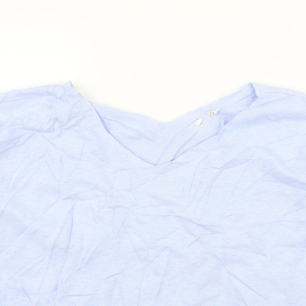 Preworn Womens Blue   Cardigan Jumper Size 8