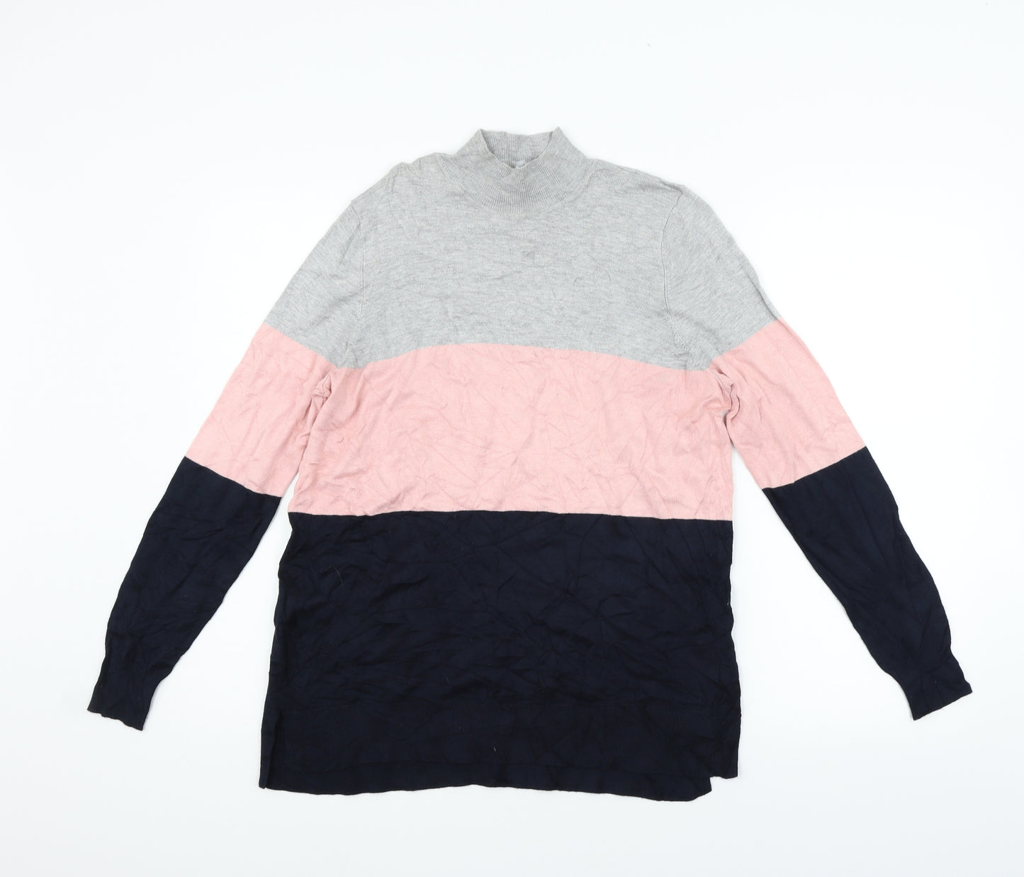 Nutmeg Womens Grey   Pullover Jumper Size 12