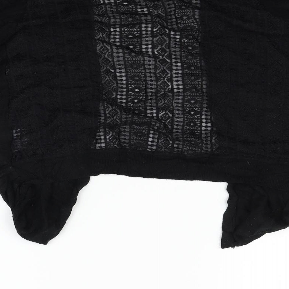 NEXT Womens Black   Cardigan Jumper Size 12