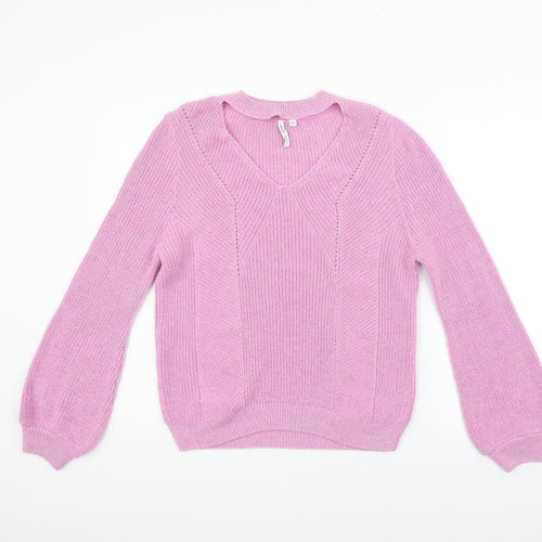 CAPSULE  Womens Purple   Pullover Jumper Size 10