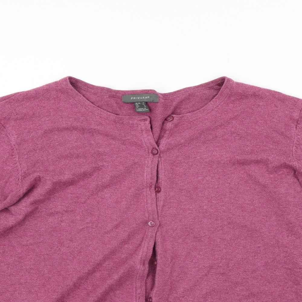 Primark Womens Purple   Cape Jumper Size 14