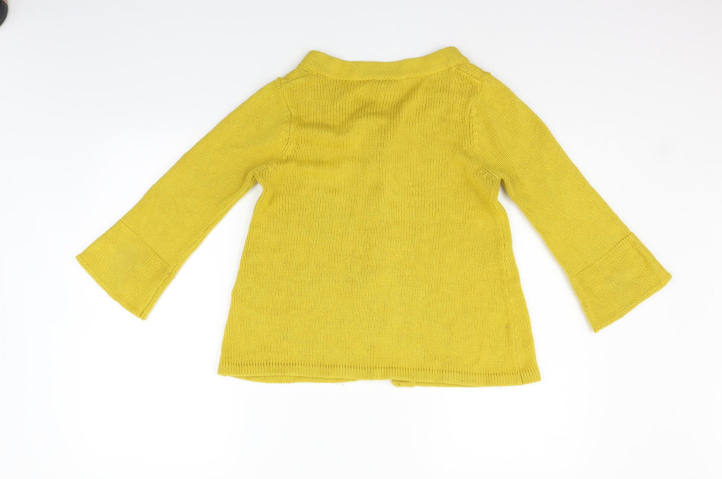 Red Herring Womens Yellow   Cardigan Jumper Size 8