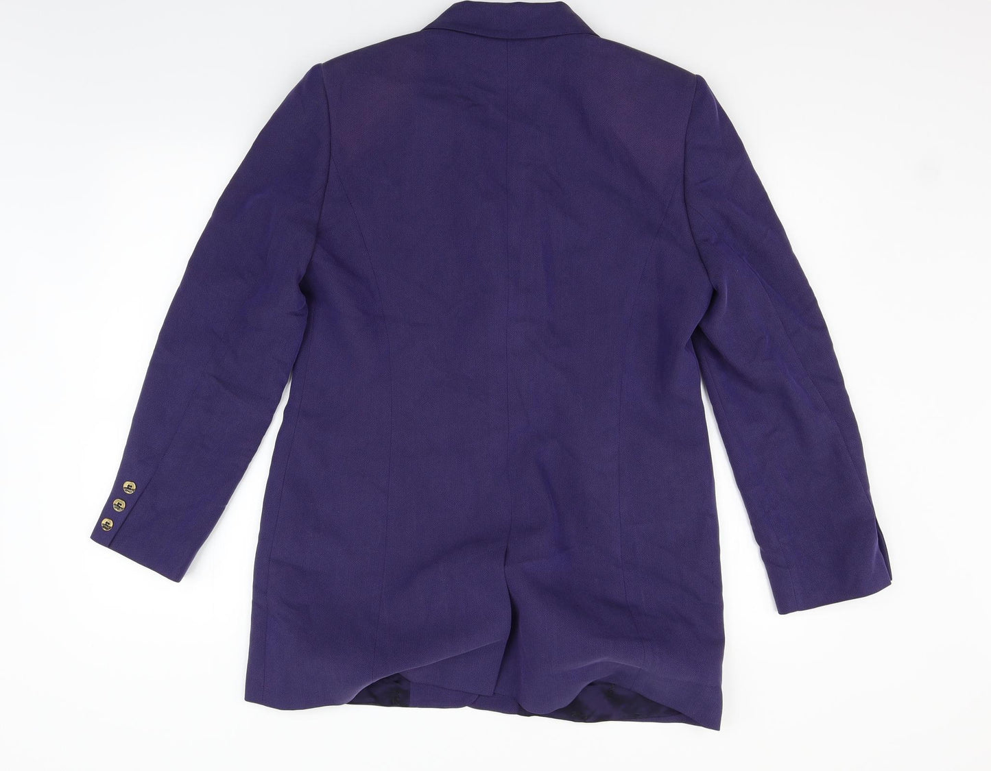 county casual Womens Purple   Jacket Blazer Size 12