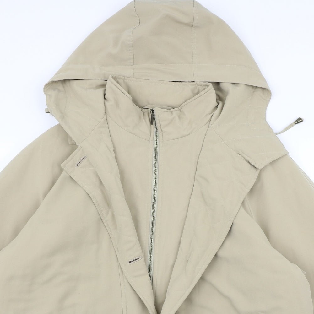Marks and Spencer Womens Beige   Jacket Coat Size 10