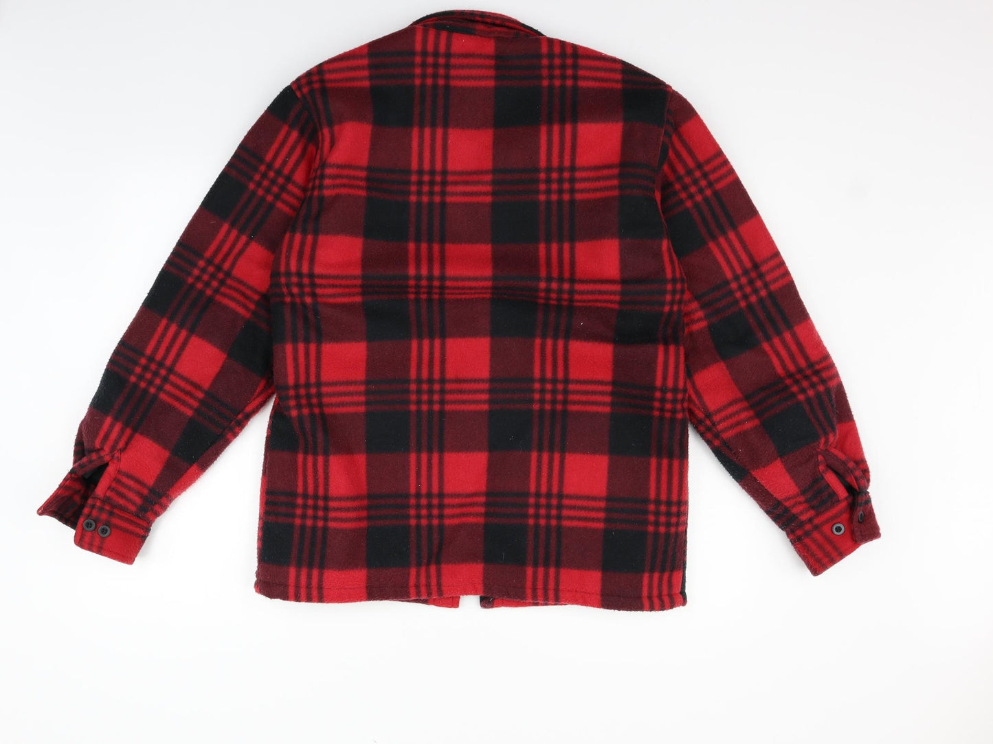 Workwear Mens Red Check  Jacket Coat Size S