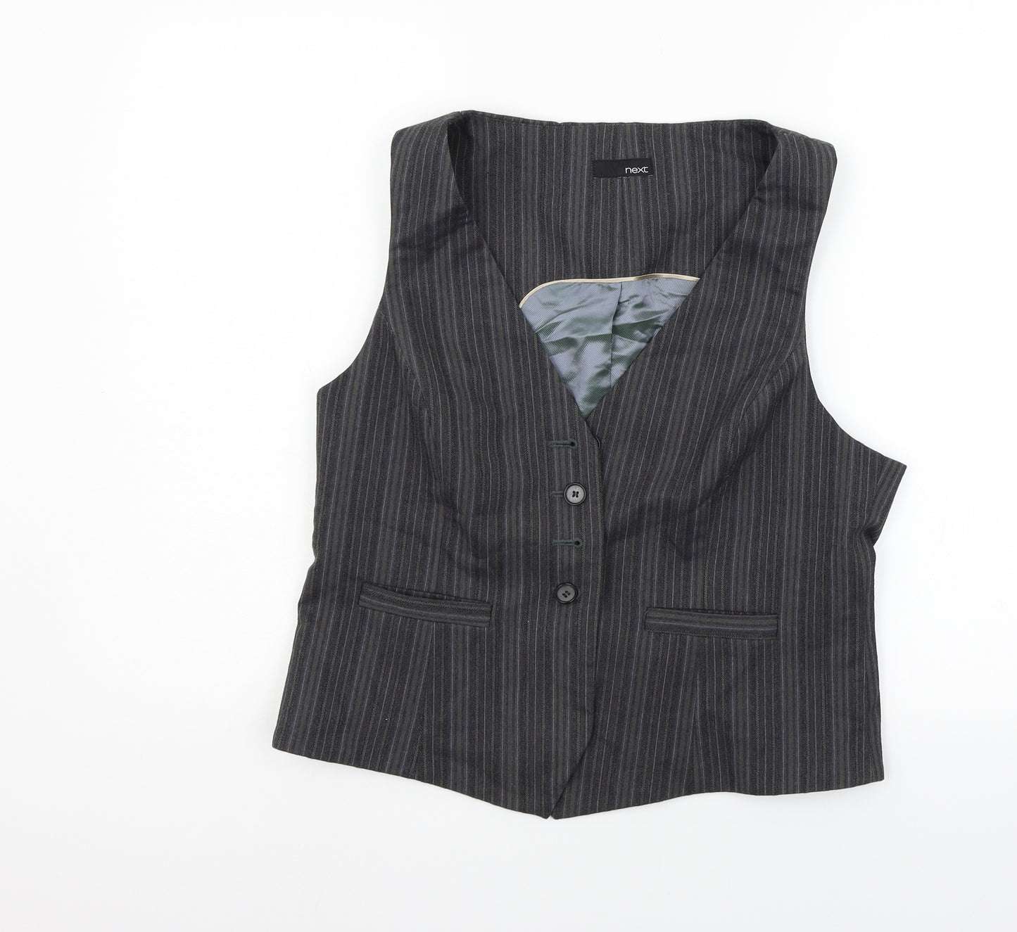 NEXT Mens Grey   Jacket Suit Waistcoat Size S