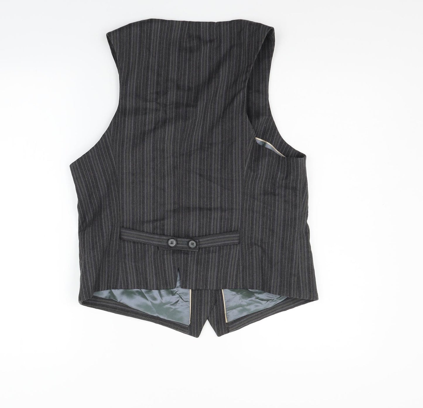 NEXT Mens Grey   Jacket Suit Waistcoat Size S