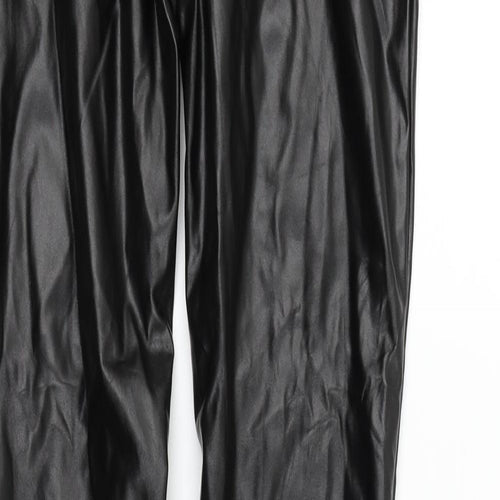 sberto Womens Black   Trousers  Size S L31 in