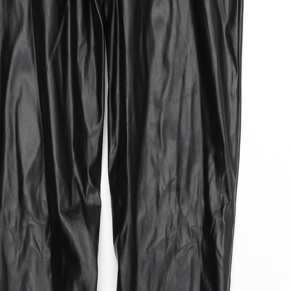 sberto Womens Black   Trousers  Size S L31 in