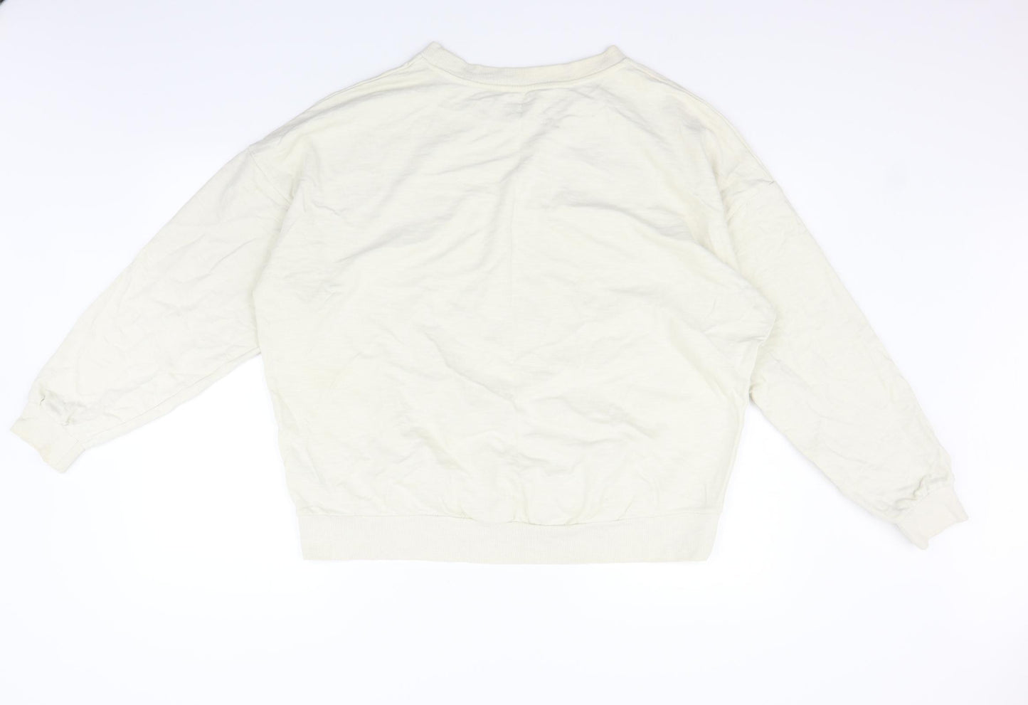Marks and Spencer Womens Beige   Pullover Jumper Size 18  - Mickey mouse