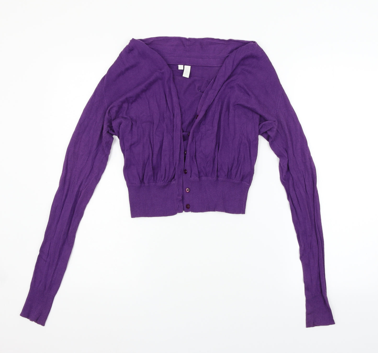 Untold Womens Purple   Cardigan Jumper Size 8