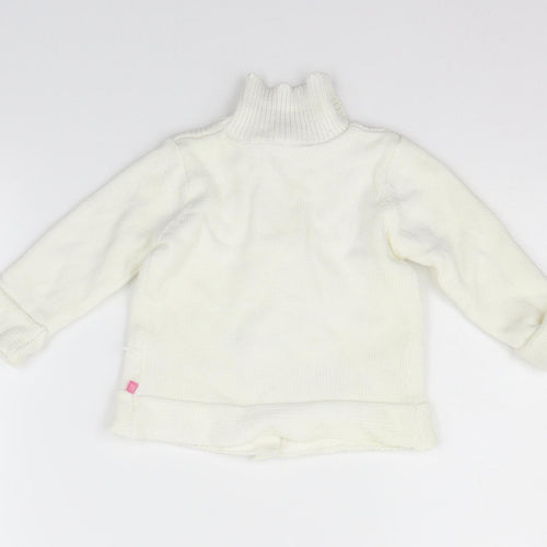 TU Girls Beige   Cardigan Jumper Size 3-6 Months