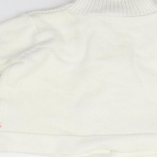TU Girls Beige   Cardigan Jumper Size 3-6 Months