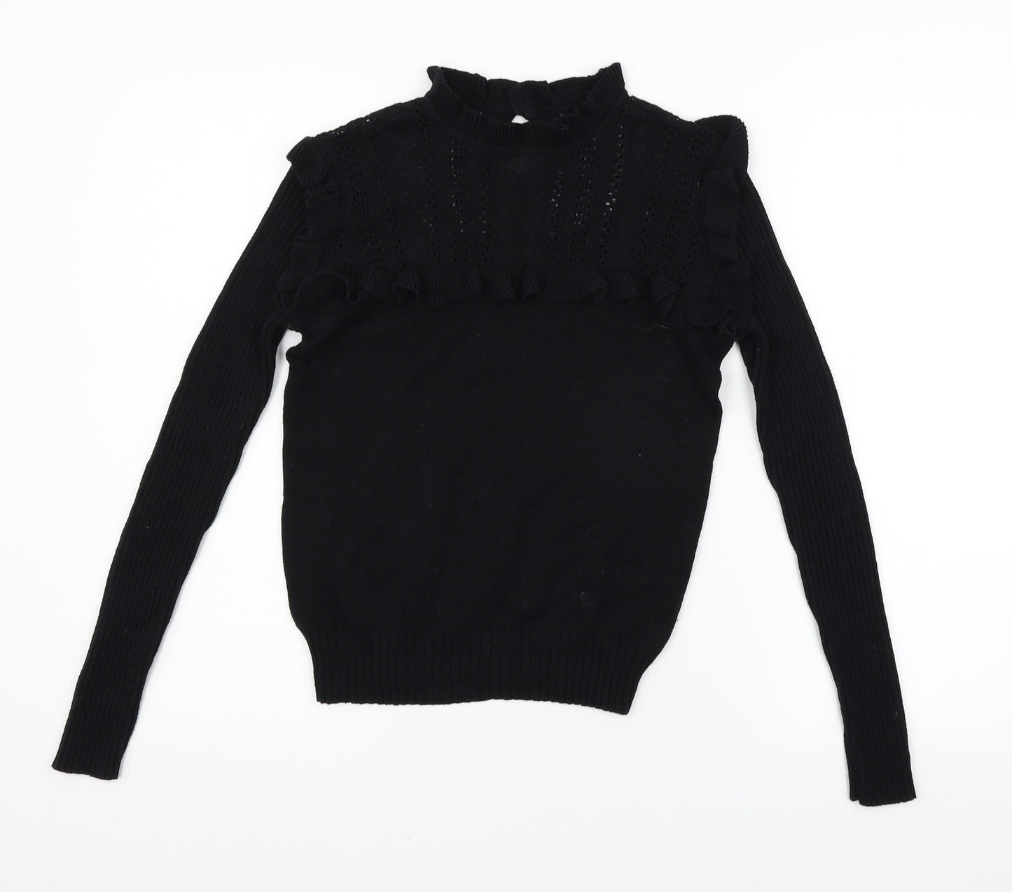 Vera Moda Womens Black   Pullover Jumper Size S